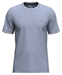 Fynch-Hatton Two-Tone Fine Tipping Contrast T-Shirt New Breeze