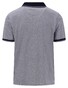 Fynch-Hatton Two-Tone Subtle Contrast Polo Navy