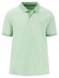 Fynch-Hatton Two-Tone Subtle Contrast Polo Turf Green