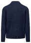 Fynch-Hatton Uni Color Cardigan Cotton Wool Vest Navy