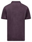 Fynch-Hatton Uni Color Compact Cotton Polo Aubergine