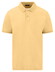 Fynch-Hatton Uni Color Compact Cotton Polo Pale Yellow