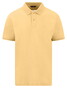Fynch-Hatton Uni Color Compact Cotton Polo Pale Yellow