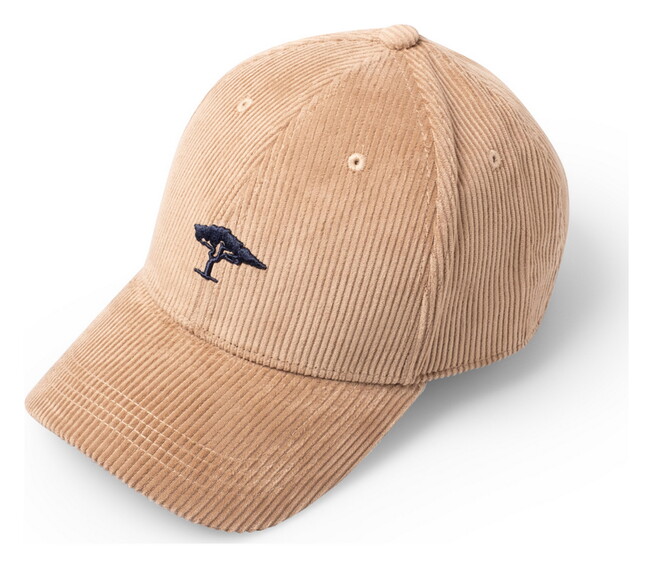 Fynch-Hatton Uni Color Corduroy Cap Taupe