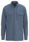 Fynch-Hatton Uni Color Corduroy Overshirt Cloud Blue