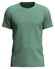 Fynch-Hatton Uni Color Crew Neck Cotton T-Shirt Fern