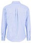 Fynch-Hatton Uni Color Essential Dobby Fine Texture Overhemd Crystal Blue