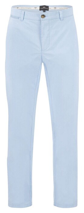 Fynch-Hatton Uni Color Flat-Front Chino Pants Summer Breeze