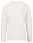 Fynch-Hatton Uni Color Long Sleeve Premium Cotton T-Shirt New Off White