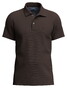 Fynch-Hatton Uni Color Premium Cotton Polo Dark Chocolate