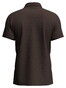 Fynch-Hatton Uni Color Premium Cotton Polo Dark Chocolate