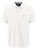 Fynch-Hatton Uni Color Premium Cotton Rounded Chest Pocket Polo Wit