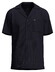 Fynch-Hatton Uni Color Premium Cotton Short Sleeve Resort Overhemd Navy