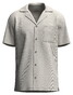 Fynch-Hatton Uni Color Premium Cotton Short Sleeve Resort Overhemd New Off White