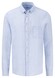 Fynch-Hatton Uni Color Premium Linnen Button-Down Overhemd Summer Breeze