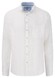 Fynch-Hatton Uni Color Premium Linnen Button-Down Overhemd Wit