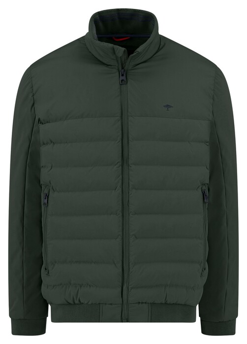 Fynch-Hatton Uni Color Puffer Hybrid Jack Dark Ivy