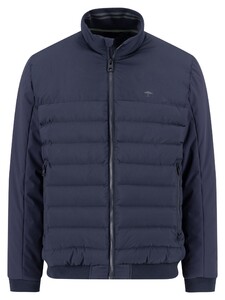 Fynch-Hatton Uni Color Puffer Hybrid Jack Dark Navy