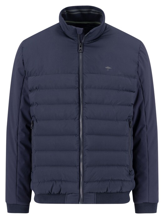 Fynch-Hatton Uni Color Puffer Hybrid Jack Dark Navy