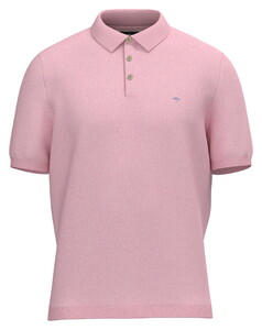 Fynch-Hatton Uni Color Shortsleeve Air Cotton Polo Magnolia