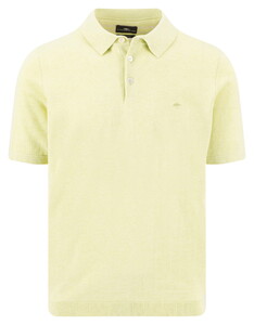 Fynch-Hatton Uni Color Shortsleeve Air Cotton Polo Pear