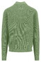 Fynch-Hatton Uni Color Structure Troyer Zip Trui Avocado