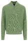 Fynch-Hatton Uni Color Structure Troyer Zip Trui Avocado