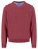 Fynch-Hatton Uni Color Superfine Cotton V-Neck Trui Berry