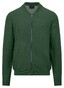 Fynch-Hatton Uni Color Supersoft Cotton College Collar Vest Dark Leaf