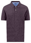 Fynch-Hatton Uni Color Supima Cotton Polo Aubergine