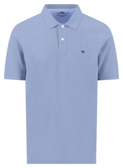 Fynch-Hatton Uni Color Supima Cotton Polo New Breeze