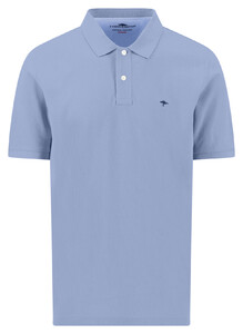 Fynch-Hatton Uni Color Supima Cotton Poloshirt New Breeze