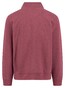 Fynch-Hatton Uni Color Sweat Troyer Zip Trui Deep Merlot