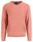Fynch-Hatton Uni Color V-Neck Air Cotton CmiA Trui Perzik