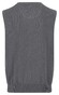Fynch-Hatton Uni Color V-Neck Slipover Superfine Cotton Slip-Over Steel
