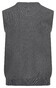 Fynch-Hatton Uni Color V-Neck Superfine Cotton Slip-Over Steel