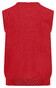 Fynch-Hatton Uni Color V-Neck Superfine Cotton Slip-Over Tomato