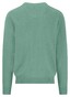 Fynch-Hatton Uni Color V-Neck Superfine Cotton Trui Fern