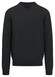 Fynch-Hatton Uni Color V-Neck Superfine Cotton Trui Zwart