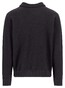 Fynch-Hatton Uni Color Warm Boiled Wool Vest Charcoal