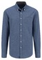 Fynch-Hatton Uni Color Winter Solid Button-Down Overhemd Cloud Blue