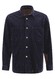 Fynch-Hatton Uni Cotton Corduroy Large Buttons Overshirt Navy