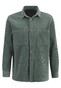 Fynch-Hatton Uni Cotton Corduroy Large Buttons Overshirt Sage Green
