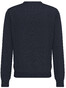 Fynch-Hatton Uni Katoen V-Hals Trui Navy
