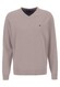 Fynch-Hatton Uni Katoen V-Hals Trui Pale Berry