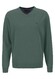 Fynch-Hatton Uni Katoen V-Hals Trui Sage Green