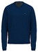Fynch-Hatton V-Neck Air Cotton Trui Midnight
