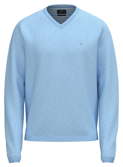 Fynch-Hatton V-Neck Air Cotton Trui New Breeze