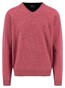 Fynch-Hatton V-Neck Merino Cashmere Trui Berry