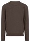 Fynch-Hatton V-Neck Merino Cashmere Trui Dark Chocolate